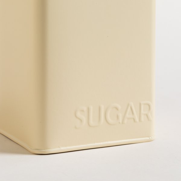 LATA CUADRADA TAPA BAMBOO SUGAR 11X11X14 CM
