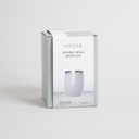 MATE DE ACERO INOXIDABLE GRIS 350ML VASSA HOME