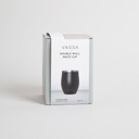 MATE DE ACERO INOXIDABLE NEGRO 350ML VASSA HOME
