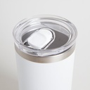 VASO TERMICO DE ACERO INOXIDABLE BLANCO 470ML VASSA HOME