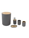 SET DE BAÑO 5 PCS COLORES SURTIDOS BA3002