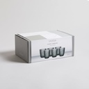 SET X 6 VASOS SELMA GREY 330 ML VASSA