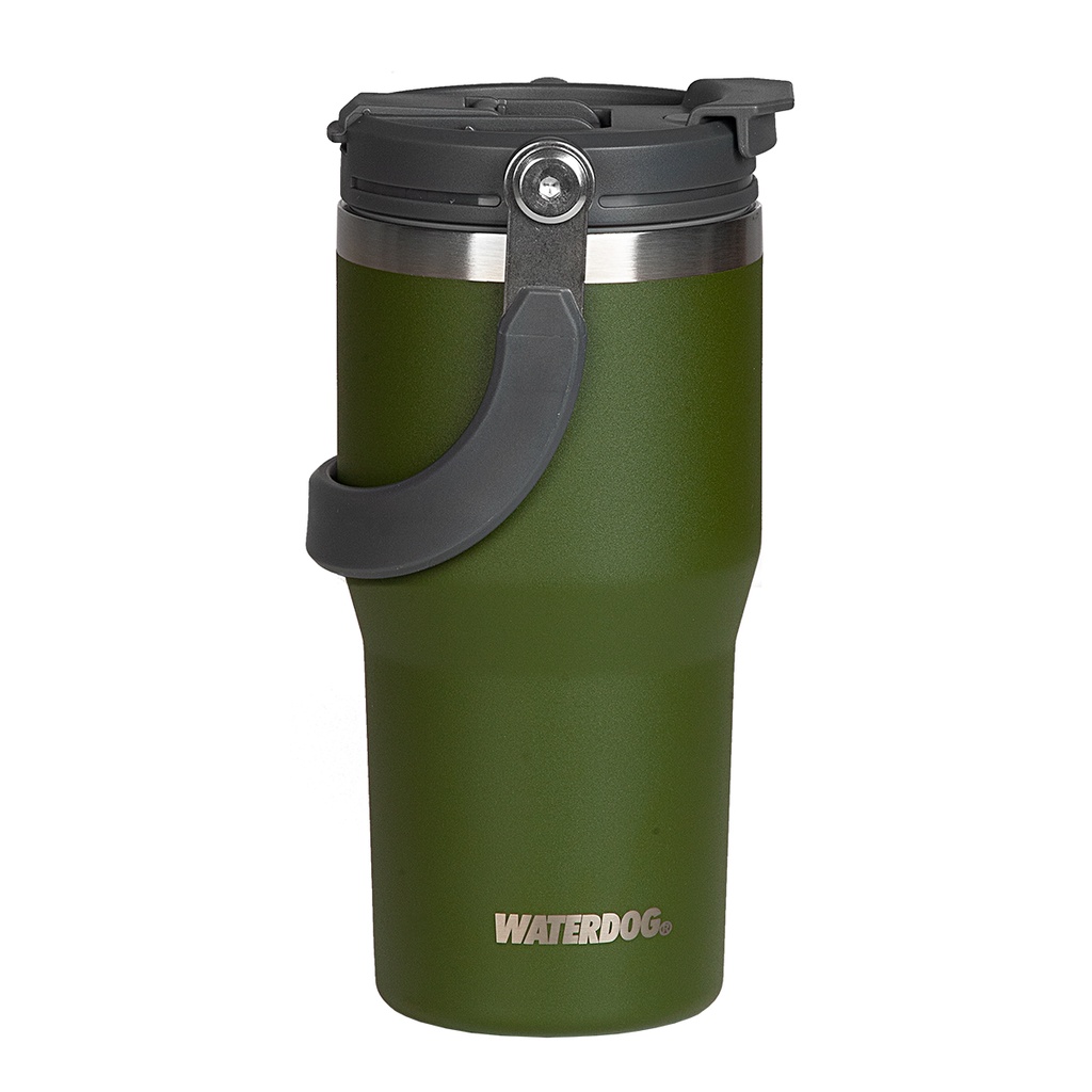 VASO DOBLE PARED 600 ZUMO 600CC VERDE WATERDOOG