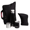 BOLSO MATERO + YERBERO NEGRO