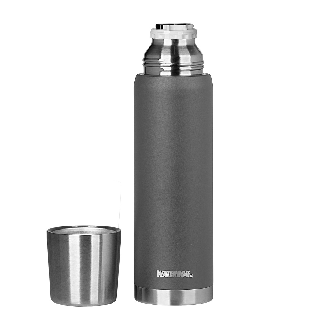 TERMO WATERDOG OBUS 1 LT DARK GRAFITO ACERO