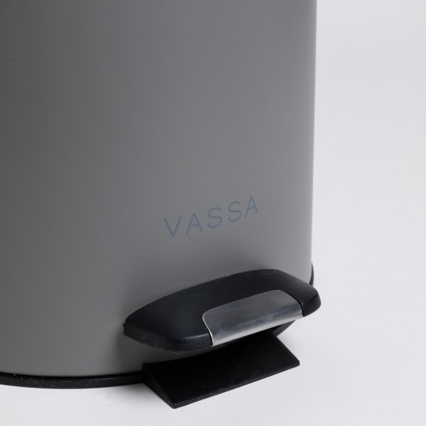 CESTO DE BASURA REDONDO 12 L VASSA HOME