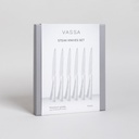 SET X 6 CUCHILLOS PARA CARNE 23 CM VASSA HOME