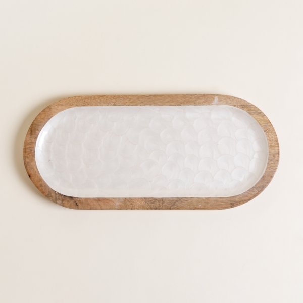 BANDEJA OVAL JALPARI 40X18 CM