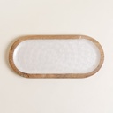BANDEJA OVAL JALPARI 40X18 CM