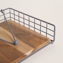 SERVILLETERO BIARRITZ GREY 6X20 CM