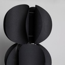 LÁMPARA DE PIE MUTTON BLACK 41X23,5 CM VASSA HOME