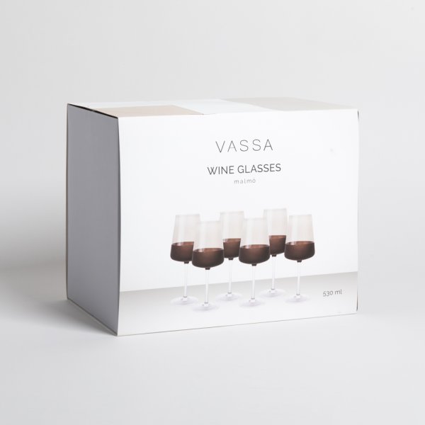 SET X 6 COPAS MALMO 530 ML VASSA HOME