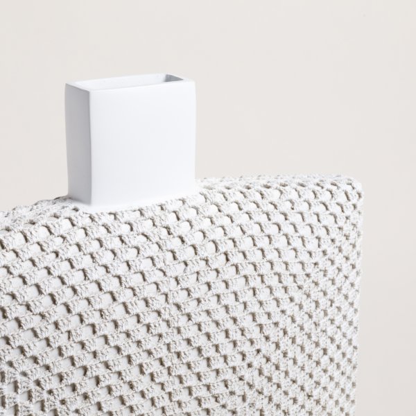 FLORERO CROCH 41,5X34 CM