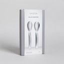 SET X 2 CUBIERTOS PARA ENSALADA 26 CM VASSA HOME