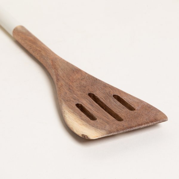 ESPATULA DE MADERA DE ACACIA 33 CM
