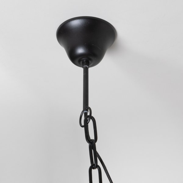 LÁMPARA COLGANTE MUTTON BLACK 53X50 CM VASSA HOME