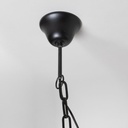 LÁMPARA COLGANTE MUTTON BLACK 53X50 CM VASSA HOME