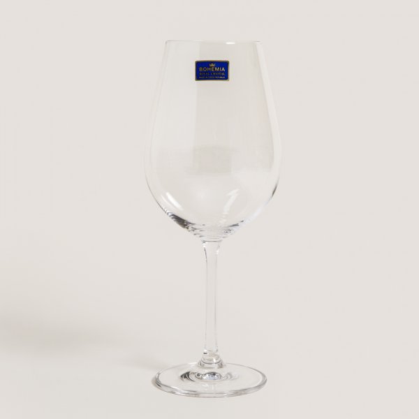 SET X 6 COPAS DE CRISTAL DE BOHEMIA SARAH 520 ML