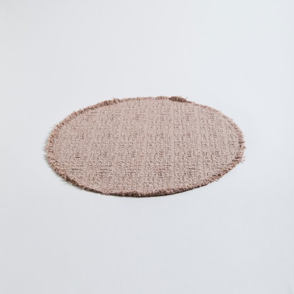 SET X 6 INDIVIDUALES REDONDOS 38 CM VASSA HOME