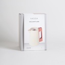 JARRA TERMICA OFF WHITE ASA MADERA 1000 ML VASSA HOME