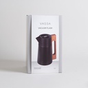 JARRA TERMICA BLACK ASA MADERA 1500 ML VASSA HOME