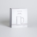 JARRA DOBLE VIDRIO 1000 ML VASSA HOME