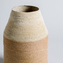 CANASTO CÓNICO KANPUR NATURAL 42X14 CM VASSA HOME