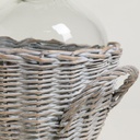 BOTELLON DECO SALIX WHITE 32X21 CM