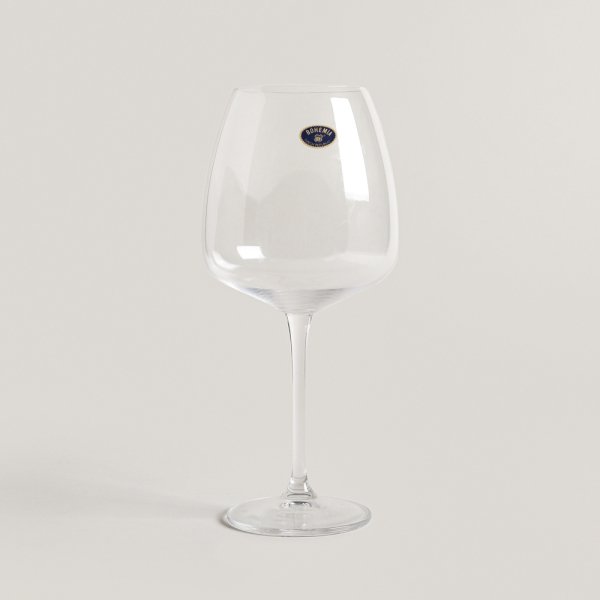 SET X 6 COPAS DE CRISTAL DE BOHEMIA ANSER 770 ML