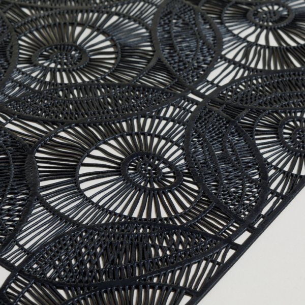 CAMINO PVC NATURE NEGRO 95X33 CM