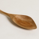 ESPATULA ONDULADA DE MADERA DE TECA 31 CM