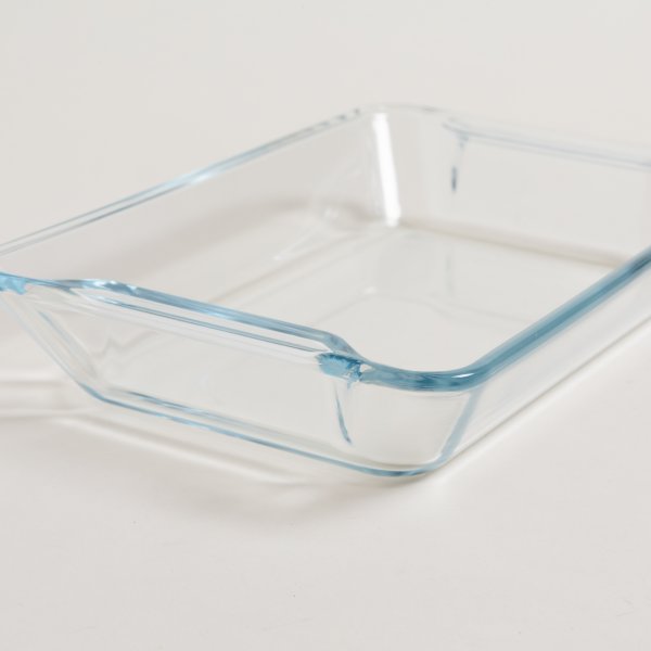 FUENTE DE VIDRIO TEMPLADO 24X15 CM