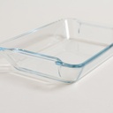 FUENTE DE VIDRIO TEMPLADO 24X15 CM