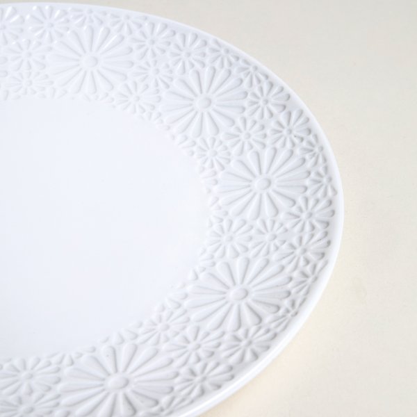 SET X 6 PLATO DE POSTRE MARGARITA 22 CM