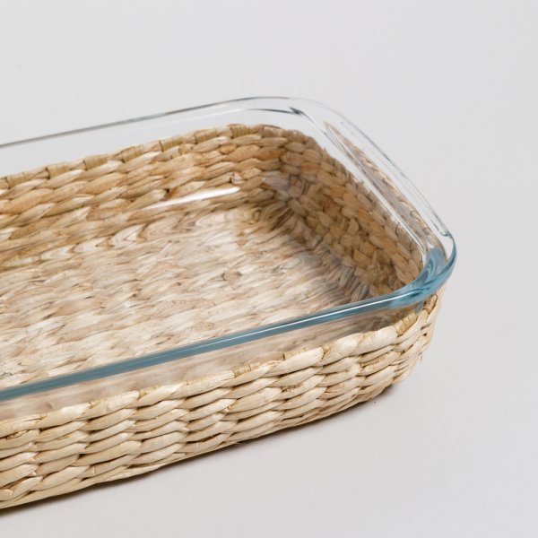 FUENTE RECTANGULAR DE BOROSILICATO PARA HORNO 34,5