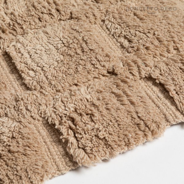 ALFOMBRA INDIA JAIPUR BEIGE CLARO 50X80CM