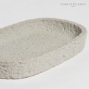 JABONERA CEMENTO ROCA GRIS 12X8CM