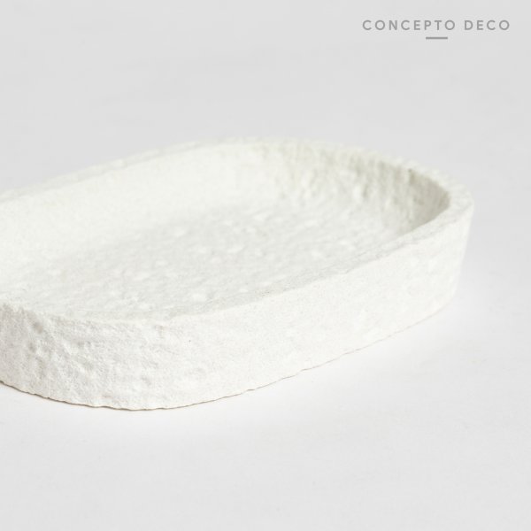 JABONERA CEMENTO ROCA BLANCO 9,5X6,5CM