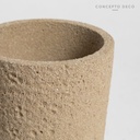 PORTACEPILLO CEMENTO ROCA ARENA 9,5X6,5CM