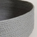 SET X 4 CANASTOS BAJOS JIALING GREY 37/43/46/51 CM