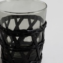 SET X 6 VASOS MAJA BLACK 260 ML