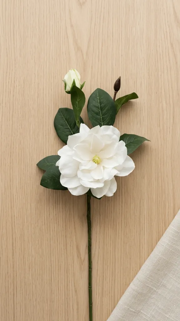 [4130240] Gardenia Pick 32 Cm. White2.webp