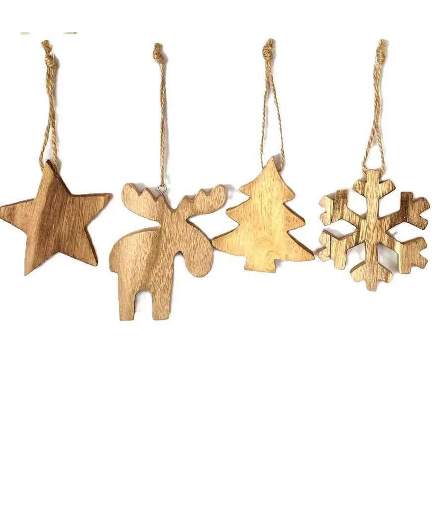 [131179] Adorno Navideño Para Colgar De Madera 10 Cm.webp
