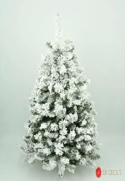 [277710] Arbol 120 Cm Slim Nevado 210 Tip Green-White.webp
