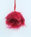 [277228] Ball Real Feather 11 X 9 Cm. Red.webp