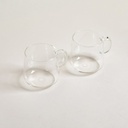 SET X 2 MUGS NET BOROSILICATO 300 ML