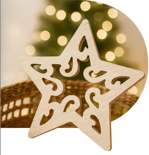 [131273] Estrella Calada 25 Cm Xmas Estilo Domingo.webp
