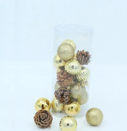 [277356] Pelota De Navidad Surtida X 24 X 4 Cm Dorado.webp