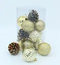 [277360] Pelota Navidad X 16  X 6 Cm Dorado.webp