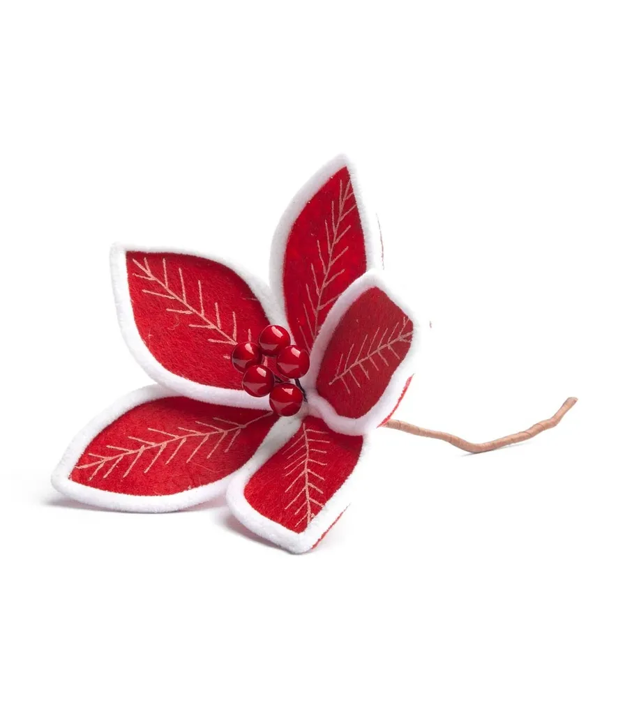 [131209] Xin Estrella Federal Roja Borde Blanco 18 Cm.webp